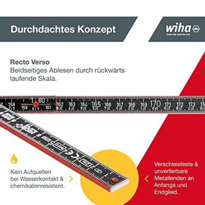 Wiha Duimstok LongLife Plus Composite 2m meetlat - thumbnail