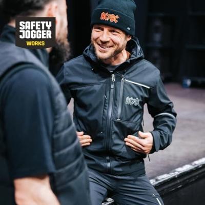 Safety Jogger ACDC Softshell Jas | Zwart/Wit | Maat 3XL - WI13003XL Safety Jogger ACDC Softshell Jas | Zwart/Wit | Maat 3XL - WI13003XL