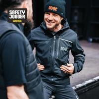 Safety Jogger ACDC Softshell Jas | Zwart/Wit | Maat 3XL - WI13003XL - thumbnail