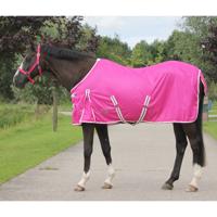 QHP Vliegendeken Roze - 155cm Paardendekens & toebehoren - thumbnail