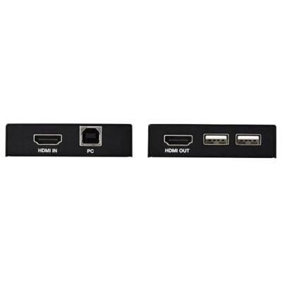 SpeaKa Professional SP-HDE-350 HDMI Via netwerkkabel RJ45 KVM-functie (Keyboard, Video, Mouse) 150 m SpeaKa Professional SP-HDE-350 HDMI Via netwerkkabel RJ45 KVM-functie (Keyboard, Video, Mouse) 150 m