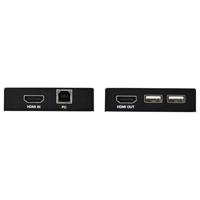 SpeaKa Professional SP-HDE-350 HDMI HDMI-extender Via netwerkkabel RJ45 KVM-functie (Keyboard, Video, Mouse) 150 m - thumbnail