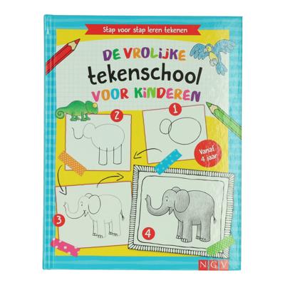 Wins Holland De vrolijke tekenschool voor kinderen - stap voor stap
