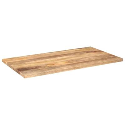 Tafelblad rechthoekig 110x70x3,8 cm massief mangohout