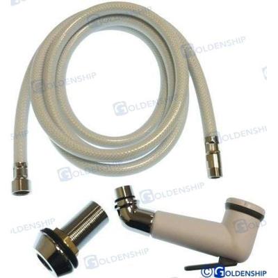 Grifos y duchas GS20236 - DUCHA LEVA BLANCA (PVC 2.5 M