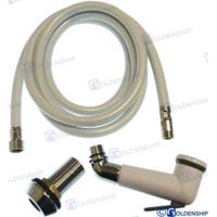 Grifos y duchas GS20236 - DUCHA LEVA BLANCA (PVC 2.5 M - thumbnail