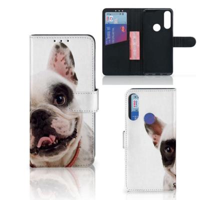 Alcatel 1S 2020 | Telefoonhoesje | Met pasjeshouder | Franse Bulldog Alcatel 1S 2020 | Telefoonhoesje | Met pasjeshouder | Franse Bulldog