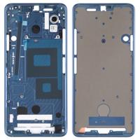 Front behuizing LCD-frame bezel plaat voor LG G7 ThinQ/G710 (blauw) - thumbnail