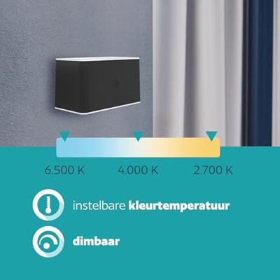 Eglo Design wandlampValgiano oplaadbaar rechthoek - 75873