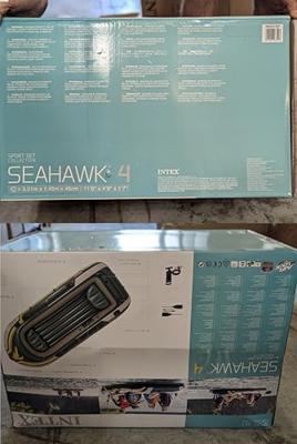 Intex seahawk 4 set - vierpersoons opblaasboot