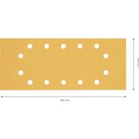 Bosch Accessories EXPERT C470 2608900848 Oscillerend schuurpapier Geperforeerd Korrelgrootte (num) 80 (l x b) 280 mm x 115 mm 10 stuk(s) - thumbnail