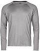 Tee Jays TJ7022 Long Sleeve CoolDry Tee - Grey Melange - L - thumbnail