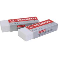 Stabilo Gum, H: 1 cm, L: 6,3 cm, B: 2,3 cm, wit, 20 stuk/ 1 doos - thumbnail