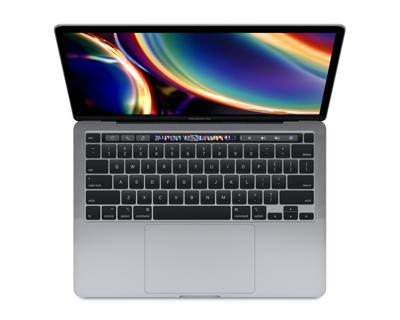 Refurbished MacBook Pro Touchbar 13 inch i7 2.3 Ghz 32 GB 512 GB Zilver Licht gebruikt
