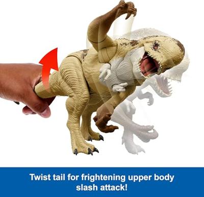 Jurassic World Rebirth Rumble 'N Rampage Distortus rex actiefiguur