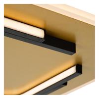 Lucide ANDREAS - Plafonnière - LED - 1x30W 2700K - Mat Goud / Messing - thumbnail