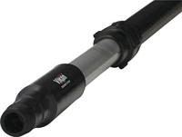 Steel vikan met waterdoorvoer telescoop 100-160cm - thumbnail