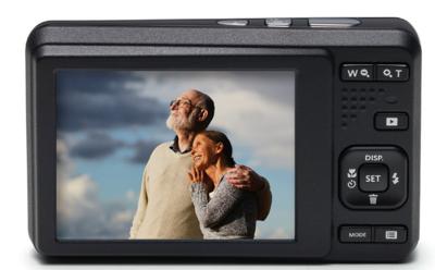 KODAK PIXPRO FZ55-BL 16MP Digitale Camera 5X Optische Zoom 28mm Groothoek 1080P Full HD Video 2,7 inch LCD Vlogging Camera (Blauw)