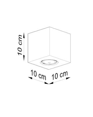 Sollux Plafondlamp Quad hout