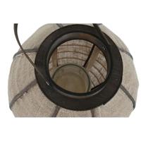 Kaarshouder Home ESPRIT Natuurlijk Jute Bamboe 34 x 34 x 60 cm - thumbnail