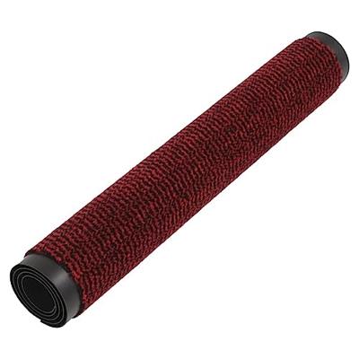 VidaXL Deurmat getuft 60x180 cm rood VidaXL Deurmat getuft 60x180 cm rood