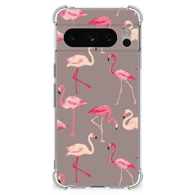 Google Pixel 8 Pro Case Anti-shock Flamingo Google Pixel 8 Pro Case Anti-shock Flamingo