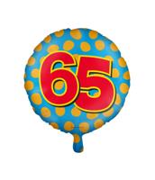 Paperdreams happy folie ballon - 65 jaar - thumbnail