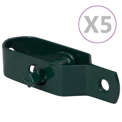 vidaXL Draadspanners 5 st 90 mm staal groen