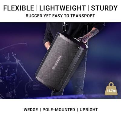 HeadRush FRFR112 mk2 actieve vloermonitor voor multi-effectpedaal