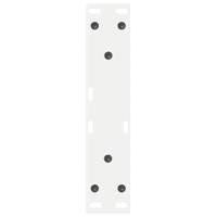 Salontafelpoten 2 st 28x(42-43,3) cm staal wit - thumbnail