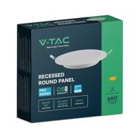 V-TAC VT-61006 78591 LED-inbouwpaneel Energielabel: E (A - G) 6 W Neutraalwit Wit - thumbnail