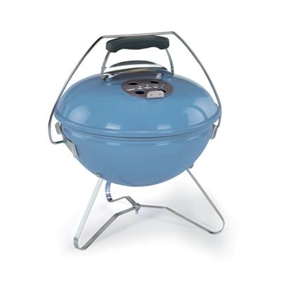 Weber smokey joe premium houtskoolbarbecue 37cm slate blue