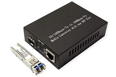 VALUE Fast Ethernet-converter, RJ-45 - LC (incl. Mini-GBIC)