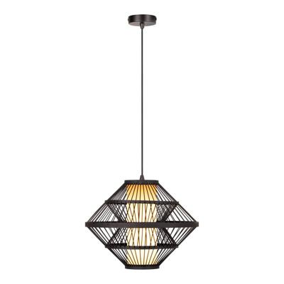 Lucide PASQUINO - Hanglamp - Ø 40 cm - 1xE27 - Zwart | Essential