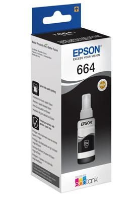 Epson C 13 T 664140 664 Navulinkt Origineel Epson Zwart 1 stuk(s) - thumbnail