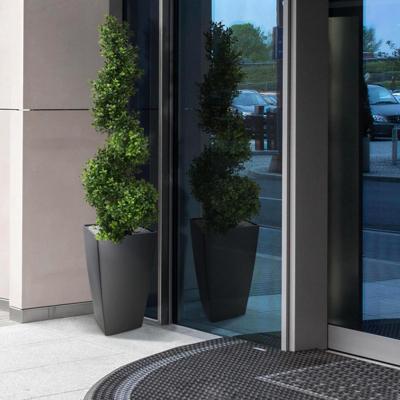 Buxus spiraal deluxe kunstboom 100cm - UV bestendig