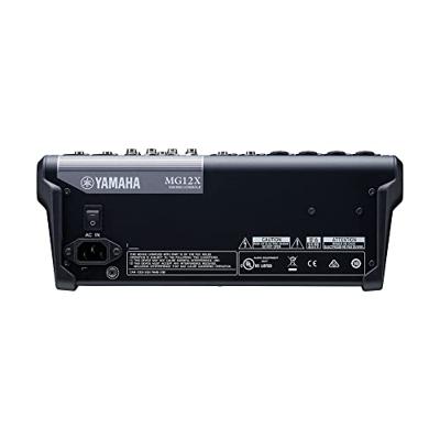 Yamaha MG12X analoog 12-kanaals mengpaneel
