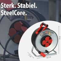 Brennenstuhl Professional SteelCore Kabelhaspel SC 2100 IP44 | 25m | H07RN-F 3G1,5 - 9191250110 - thumbnail