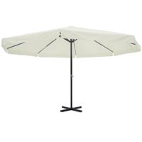 Parasol Samos 500 cm aluminium wit - thumbnail