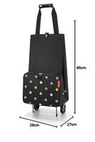 Reisenthel Shopping Foldable Trolley dots Trolley - thumbnail