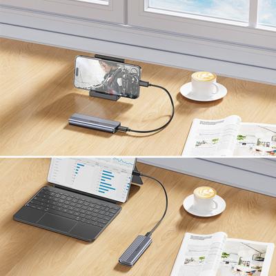 m.2 schijfbehuizing - Unitek S1241B01 1x M.2 NVMe USB-C 10Gbps