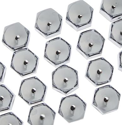 Eufab 15230 Wielschroefdop Geschikt voor schroefgrootte 17 mm Chroom Metaal