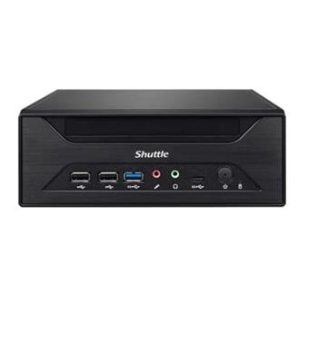 Shuttle xh610 xpc slim barebone, lga1700, intel h610, hdmi, dp, vga, 2x com, 2x lan, 2x2.5", 24/7
