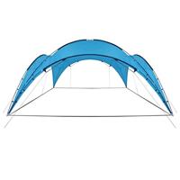 VidaXL Partytent boog 450x450x265 cm lichtblauw - thumbnail