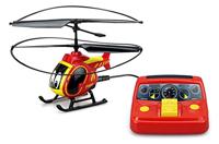 TOOKO - Rode brandweerman afstandsbediening helikopter - 4 jaar oud - thumbnail