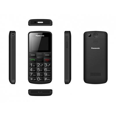 Panasonic KX-TU110 Senioren mobiele telefoon SOS-functie Zwart