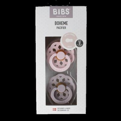 Bibs Fopspeen maat 2 blossom lila 2 Stuks