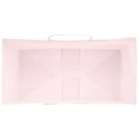 VidaXL Papieren zakjes 50 st met hengsels 21x11x28 cm roze - thumbnail
