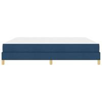 Boxspring bed Taupe, Bruin 200 x 200 cm Stof, Engineered Hout - thumbnail