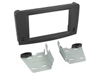 2-DIN Paneel Mercedes Benz M-Klasse/ G-Klasse Kleur: Zwart - thumbnail